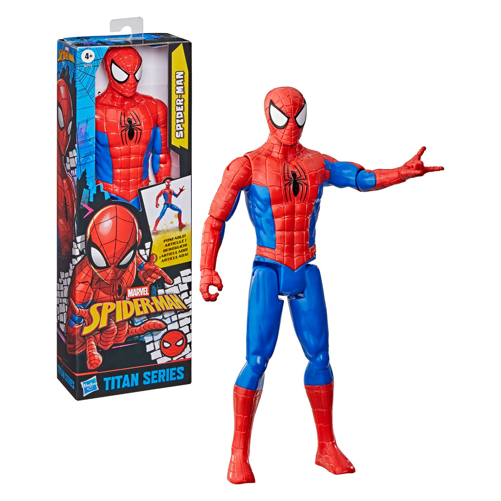 Hasbro - Hasbro Marvel spider-man titan series spider-man speelfiguur