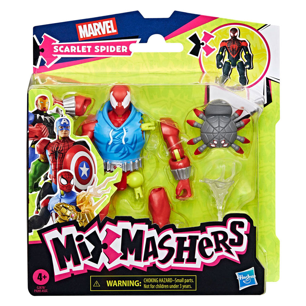 Hasbro - Hasbro Mixmashers marvel scarlet spider speelfiguur