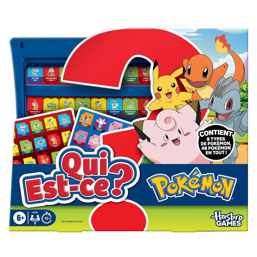 Hasbro - Hasbro Wie is het? pokemon fr