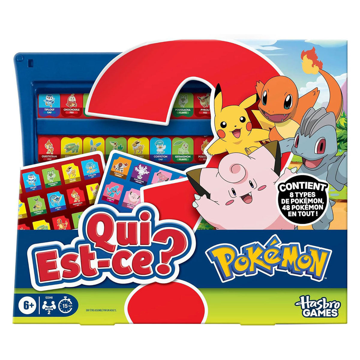 Hasbro Gaming - Hasbro Gaming Wie is het? pokémon - franstalig
