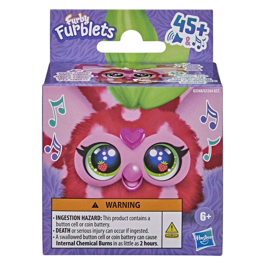 Hasbro - Hasbro Furby furblets ber-ree interactieve knuffel