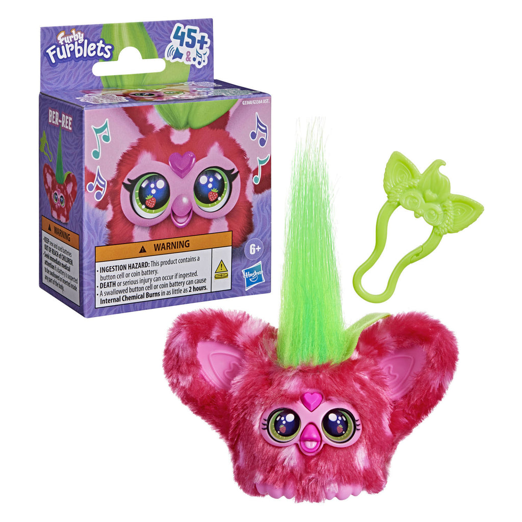 Hasbro - Hasbro Furby furblets ber-ree interactieve knuffel