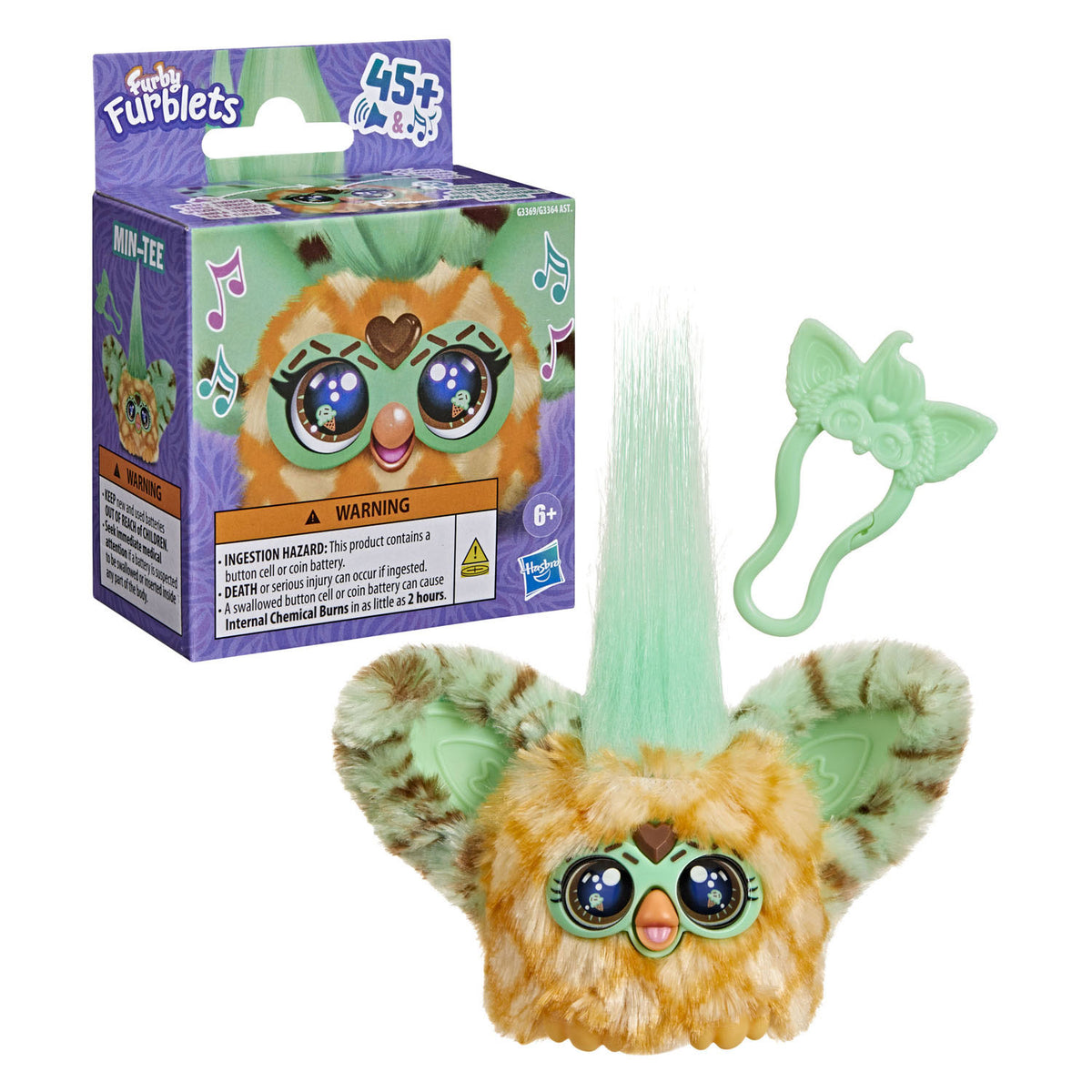 Hasbro - Hasbro Furby furblets min-tee interactieve knuffel