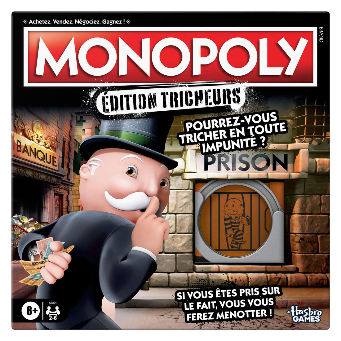 Hasbro - Hasbro Monopoly cheaters edition fr