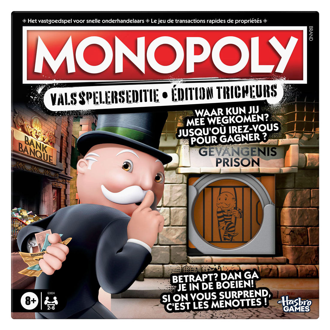 Hasbro - Hasbro Monopoly cheaters edition fr/nl