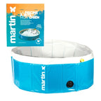 Martin - pool met jets blauw / wit