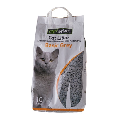 Agriselect - Agriselect basic grey kattenbakvulling