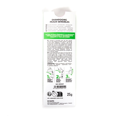 Hery shampoo poeder sensitive gevoelige huid