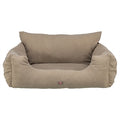 Trixie autostoel dubbel taupe