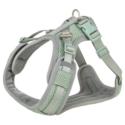 Trixie - hondentuig premium flexmesh brede borst saliegroen