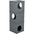 Trixie - kattenhuis toren nele vilt grijs