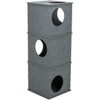 Trixie - kattenhuis toren nele vilt grijs