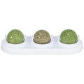 Trixie speelballen matatabi en catnip met houder