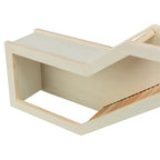 Trixie - observatiebox muis / hamster met tunnel onbehandeld hout