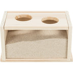 Trixie zandbad hamster gerbil onbehandeld hout
