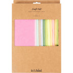 Creativ company http: www.cchobby.nl hobbyvilt-a4-vel-210x297-mm-dikte-2-mm-pastelkleuren-10-vel-1-doos