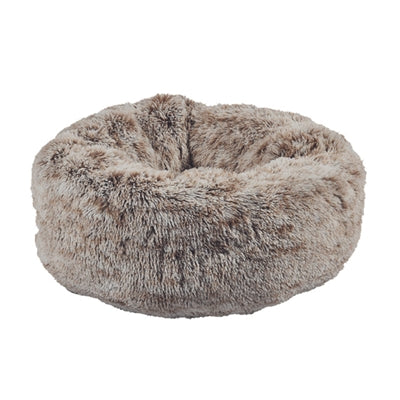 Croci - hondenmand donut bicolor beige