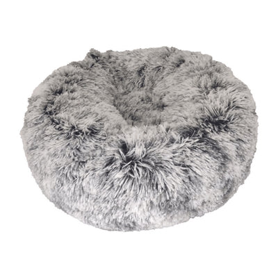 Croci - hondenmand donut bicolor zwart