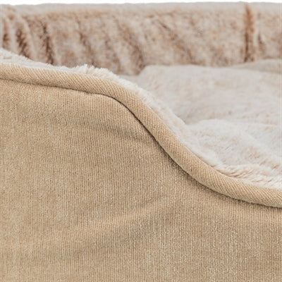 Trixie - vital hondenmand lino soft ovaal beige / creme