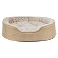 Trixie - vital hondenmand lino soft ovaal beige / creme