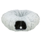 Trixie harvey pluche speeltunnel donut wit grijs