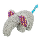 Trixie olifant pluche met kattenkruid catnip grijs