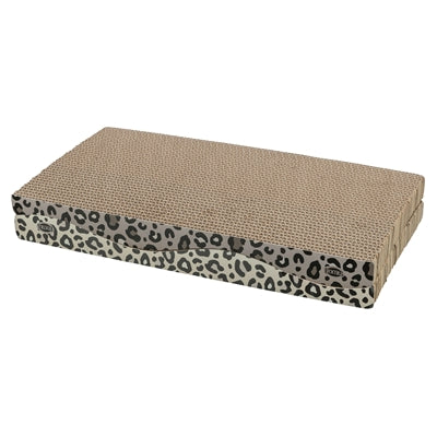 Trixie krabplank leo karton panterprint met kattenkruid catnip