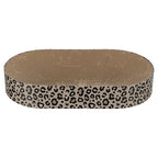 Trixie krabmat mand leo karton met kattenkruid catnip bruin