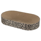 Trixie krabmat mand leo karton met kattenkruid catnip bruin