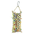 Back Zoo Nature - Back Zoo Nature parakeet woven bamboo pouch