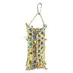 Back Zoo Nature - Back Zoo Nature parakeet woven bamboo pouch
