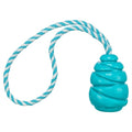 Trixie - jumper kegel aan touw super strong tpr petrol