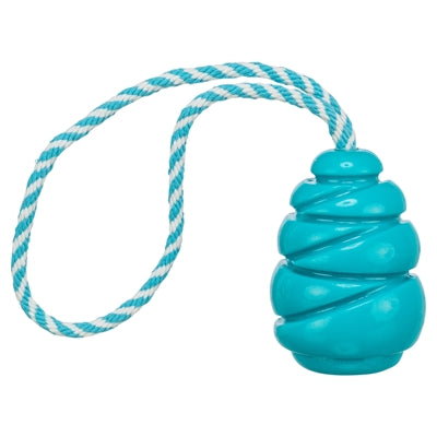 Trixie - jumper kegel aan touw super strong tpr petrol