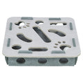 Trixie hole'n'roll box vilt grijs