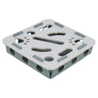 Trixie hole'n'roll box vilt grijs