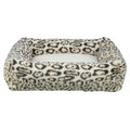 Trixie - hondenmand leo hoekig panterprint creme