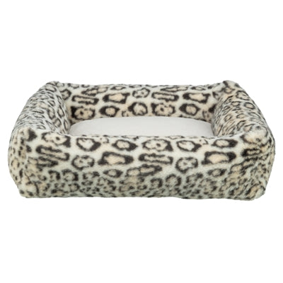 Trixie - hondenmand leo hoekig panterprint creme