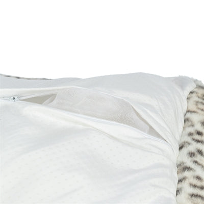 Trixie - hondenmand leo hoekig panterprint creme