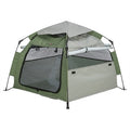Trixie - hondentent pop-up olijfgroen / beige