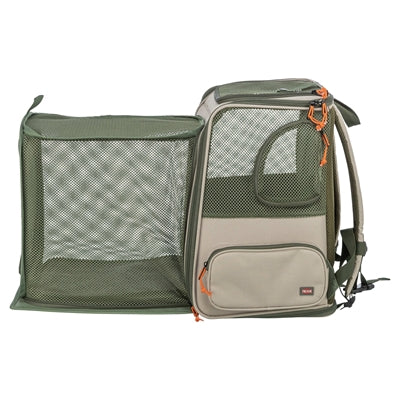 Trixie - rugzak rocco maximaal 10 kg beige / olijfgroen