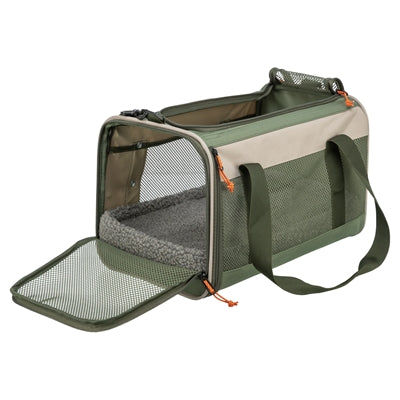Trixie - tas marlon maximaal 7 kg beige / olijfgroen