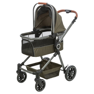 Trixie - hondenbuggy maximaal 22 kg olijfgroen