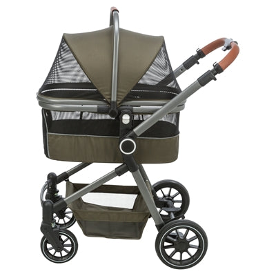 Trixie - hondenbuggy maximaal 22 kg olijfgroen