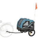 Trixie - fietskar tot 35 kg blauw / grijs