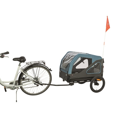 Trixie - fietskar tot 45 kg blauw / grijs