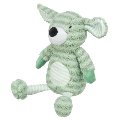 Trixie - hond met strepen pluche groen