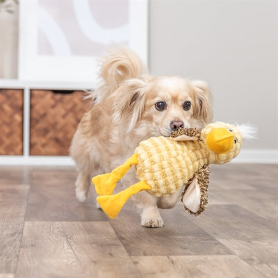 Trixie - vogel pluche geel