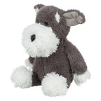 Trixie - hond met snor pluche grijs