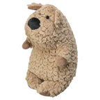 Trixie - hond rond pluche bruin