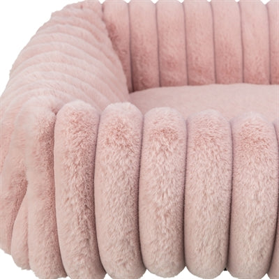 Trixie - hondenmand lonni hoekig ribfluweel roze